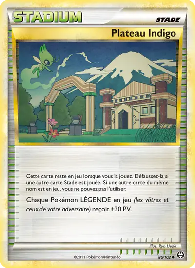 Image de la carte Pokemon Plateau Indigo 86/102