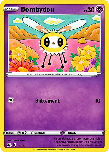 Image de la carte Pokemon Bombydou 11/15