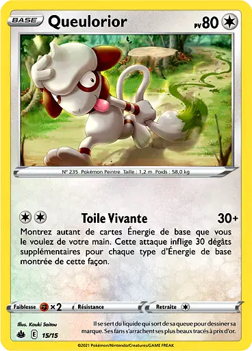 Image de la carte Pokemon Queulorior 15/15