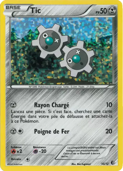 Image de la carte Pokemon Tic 10/12