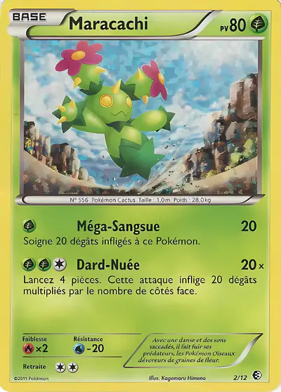 Image de la carte Pokemon Maracachi 2/12