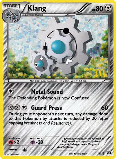 Image de la carte Pokemon Clic 11/12