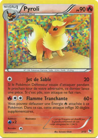 Image de la carte Pokemon Pyroli 2/12