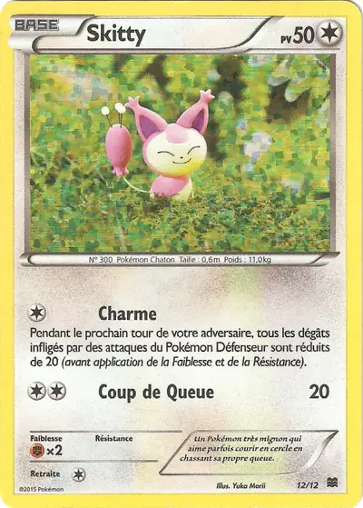 Image de la carte Pokemon Skitty 12/12