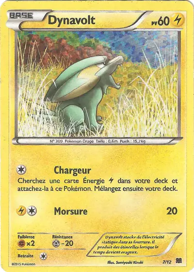 Image de la carte Pokemon Dynavolt 7/12