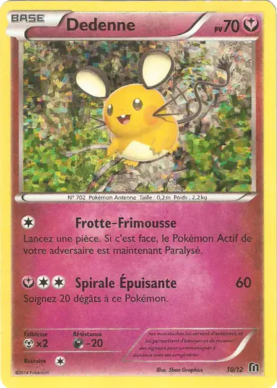 Image de la carte Pokemon Dedenne 10/12