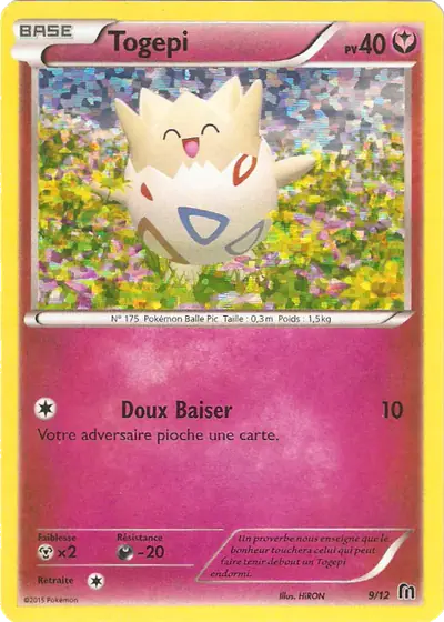 Image de la carte Pokemon Togepi 9/12