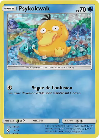 Image de la carte Pokemon Psykokwak 2/12