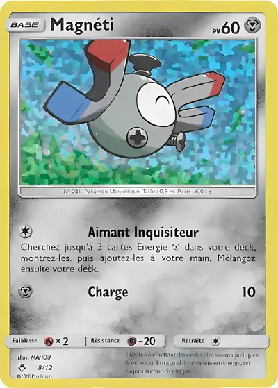Image de la carte Pokemon Magnéti 8/12