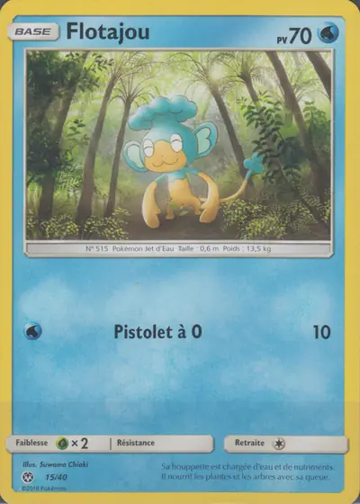 Image de la carte Pokemon Flotajou 15/40