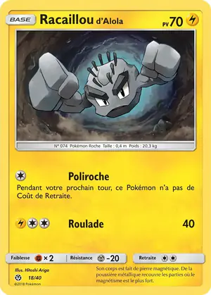 Racaillou d'Alola 18/40