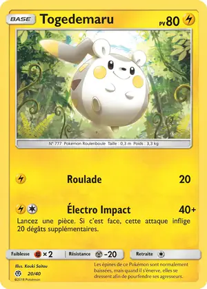 Togedemaru 20/40