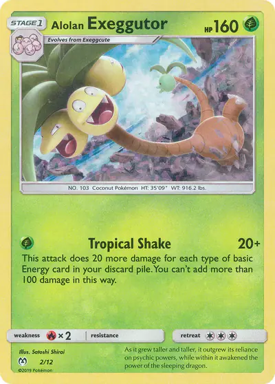 Image de la carte Pokemon Noadkoko d'Alola 2/12