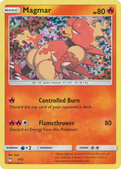 Image de la carte Pokemon Magmar 3/12