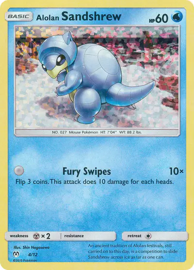 Image de la carte Pokemon Sabelette d'Alola 4/12