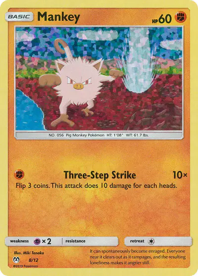 Image de la carte Pokemon Férosinge 8/12