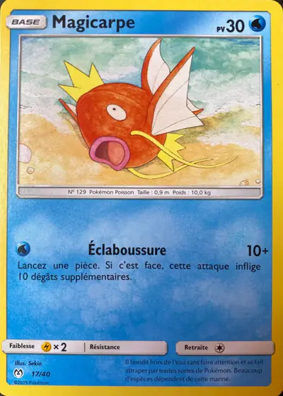 Image de la carte Pokemon Magicarpe 17/40
