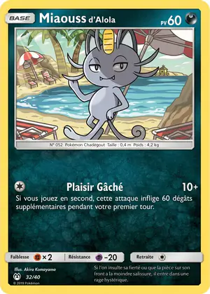 Miaouss d'Alola 32/40