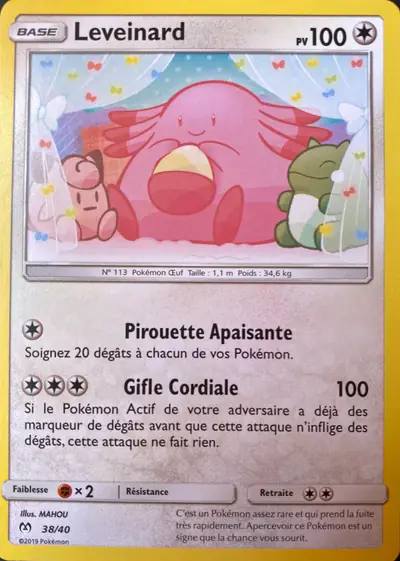 Image de la carte Pokemon Leveinard 38/40