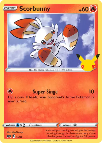 Image de la carte Pokemon Flambino 16/25