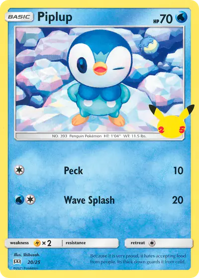 Image de la carte Pokemon Tiplouf 20/25