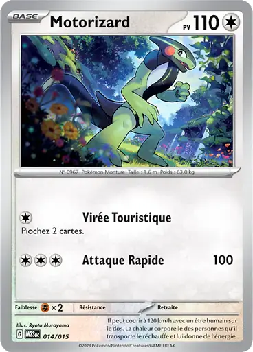 Image de la carte Pokemon Motorizard 014/15