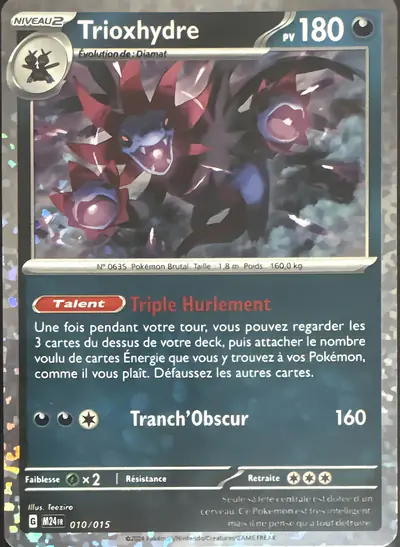 Image de la carte Pokemon Trioxhydre 010/15
