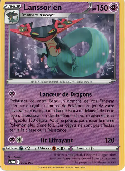 Image de la carte Pokemon Lanssorien 006/15