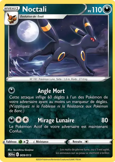 Image de la carte Pokemon Noctali 009/15