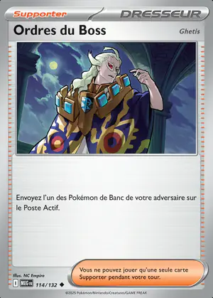 Ordres du Boss 114/132