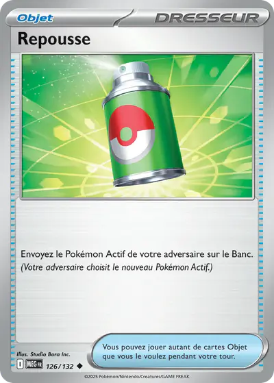 Image de la carte Pokemon Repousse 126/132
