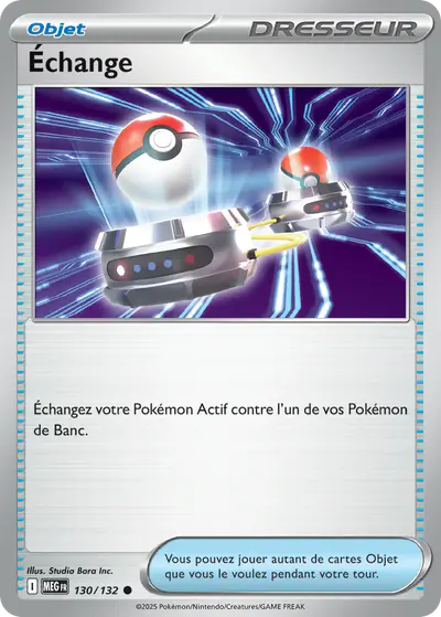 Image de la carte Pokemon Échange 130/132