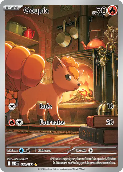 Image de la carte Pokemon Goupix 138/132