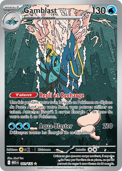 Image de la carte Pokemon Gamblast 141/132