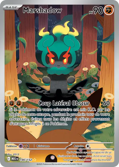 Image de la carte Pokemon Marshadow 146/132
