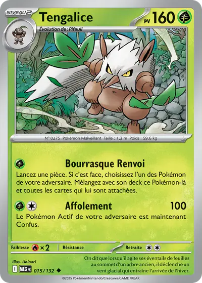 Image de la carte Pokemon Tengalice 015/132