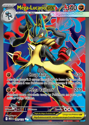 M&eacute;ga-Lucario ex 160/132