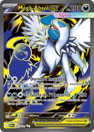 Image de la carte Pokemon Méga-Absol ex 161/132