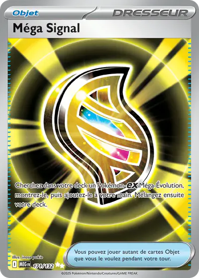 Image de la carte Pokemon Méga Signal 171/132