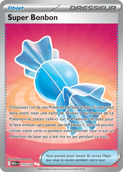 Image de la carte Pokemon Super Bonbon 175/132