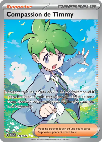 Image de la carte Pokemon Compassion de Timmy 176/132