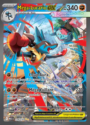 M&eacute;ga-Lucario ex 179/132
