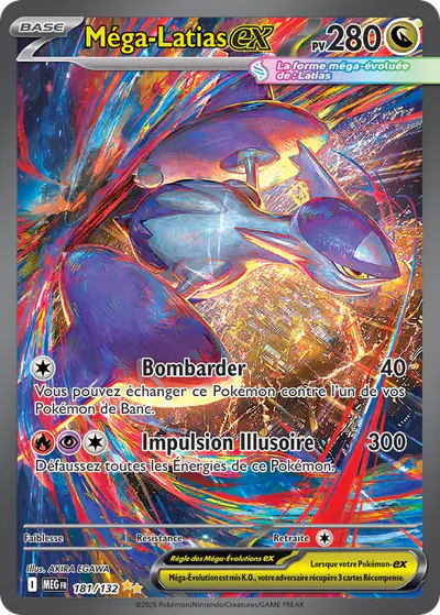 Image de la carte Pokemon Méga-Latias ex 181/132