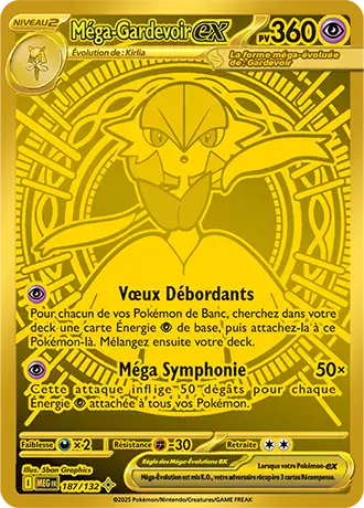 Image de la carte Pokemon Méga-Gardevoir ex 187/132