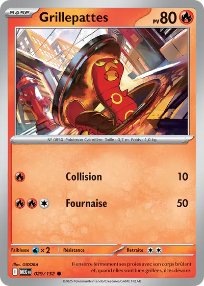 Image de la carte Pokemon Grillepattes 029/132