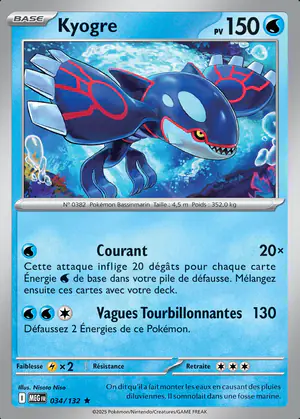 Kyogre 034/132