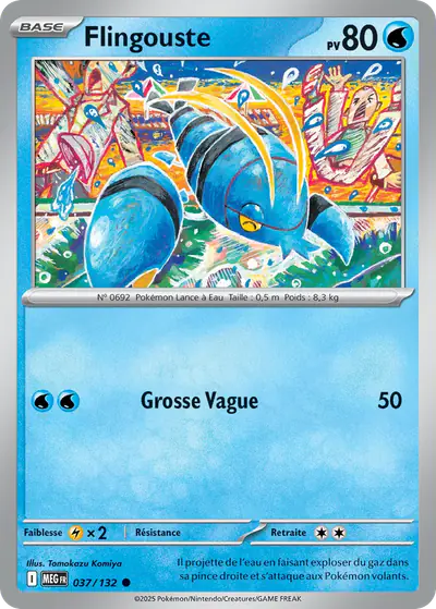 Image de la carte Pokemon Flingouste 037/132