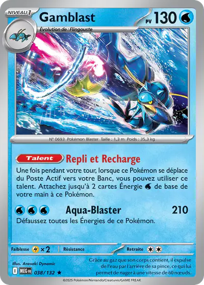 Image de la carte Pokemon Gamblast 038/132