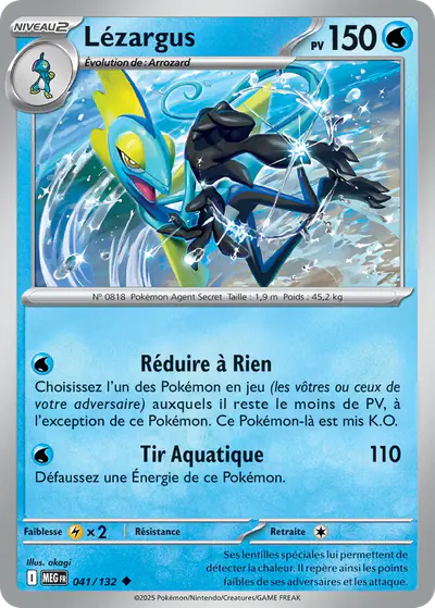 Image de la carte Pokemon Lézargus 041/132