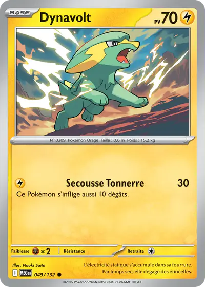Image de la carte Pokemon Dynavolt 049/132